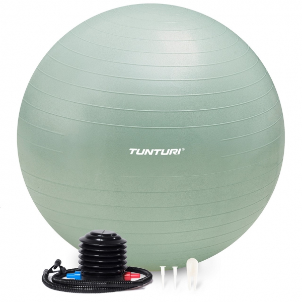 Tunturi Gym Ball - Fitnessball reissfest ABS 75 cm Mintgrün