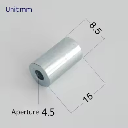 Stahl-Drahtseil Endstück Gerade zu 6mm Kabel