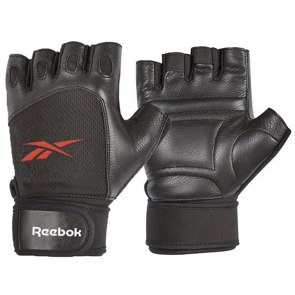 Reebok Trainingshandschuhe schwarz Grösse L