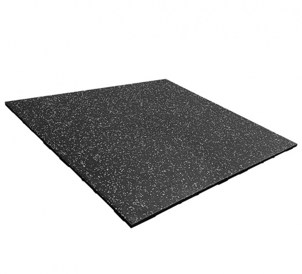 Gummiboden High Grade Dual Layer 1x1m x 15mm Grau