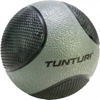 Tunturi Medizinball PVC 5 kg grau/schwarz