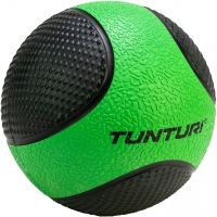 Tunturi Medizinball PVC 2 kg grün/schwarz