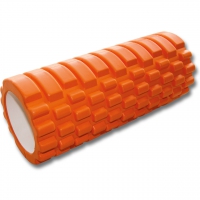 Tunturi Harter Yoga Schaumblock Massage Rolle 33 cm Orange