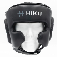 HIKU Kopfschutz Leder Grösse L (schwarz)