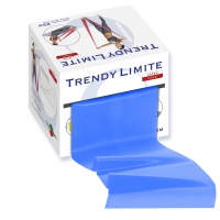 Trendy Limite Gymnastikband Rolle 25m extrem stark blau