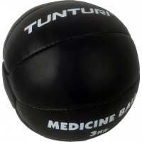 Tunturi Medizin Ball Schwarz 3 kg 