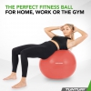 Tunturi Gym Ball - Fitnessball reissfest ABS 65 cm Orange